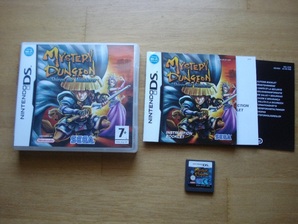 Mystery dungeon shiren the wanderer ds, 1 speler, Racen en Vliegen, Ophalen of Verzenden, Zo goed als nieuw