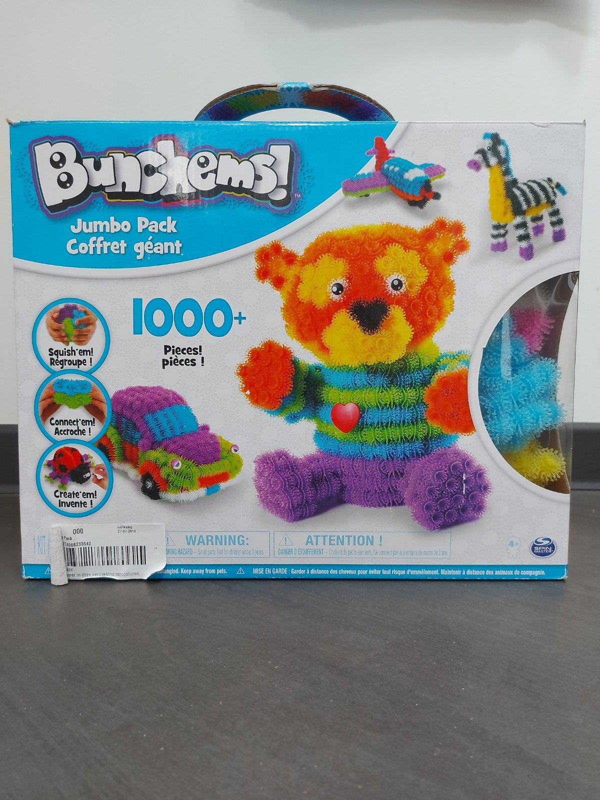 Bunchems Jumbo Pack - Meer dan 1000 onderdelen!, Ophalen of Verzenden, Gebruikt, Overige merken