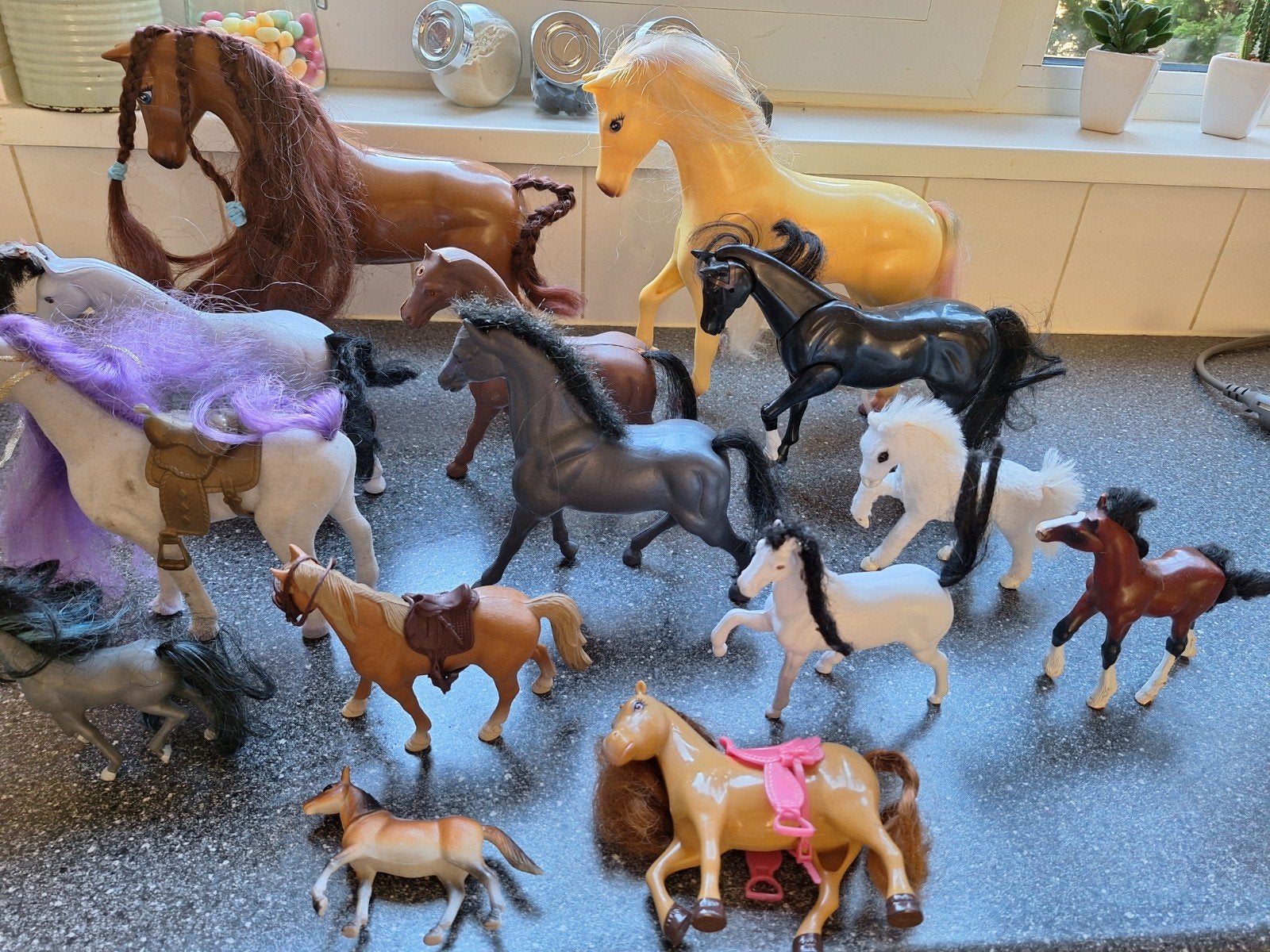 speelgoed paarden, Ophalen, Gebruikt