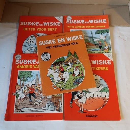 Suske en Wiske vijf speciale uitgaven o.a SUN & Prodent, Meerdere stripboeken, Ophalen of Verzenden, Gelezen