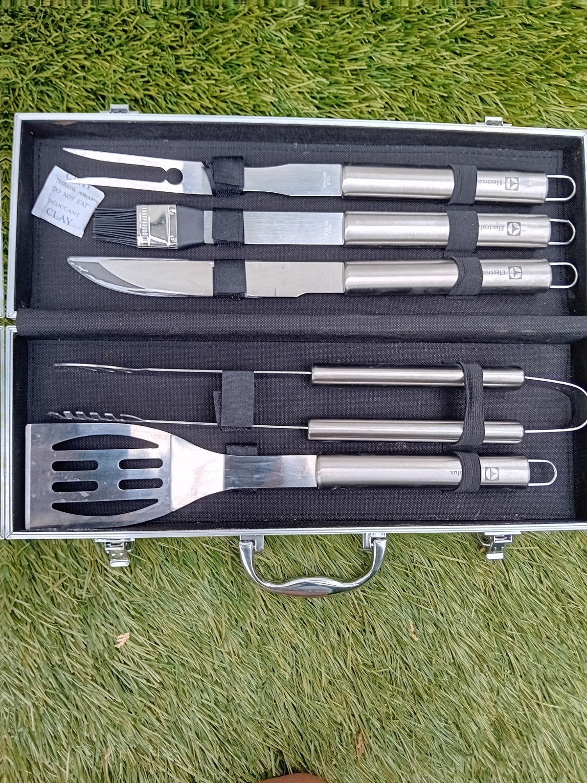 Electrolux BBQ Gereedschap Set in Aluminium Koffer, Ophalen of Verzenden, Nieuw, Electrolux