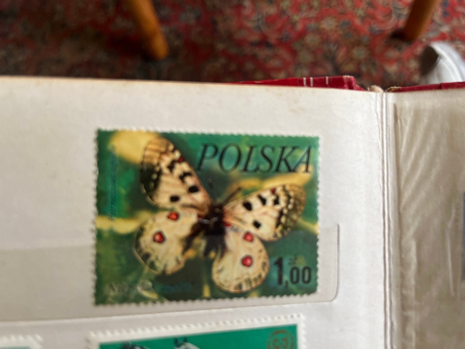 Zeldzame Poolse postzegel met vlinder - 1,00 zł, Ophalen of Verzenden, Polen, Postfris