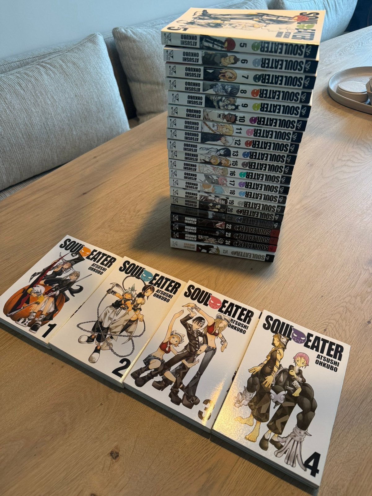 Soul Eater Manga 24 delen | Engels | Zo goed als nieuw, Meerdere comics, Ophalen of Verzenden, Zo goed als nieuw, Japan (Manga)