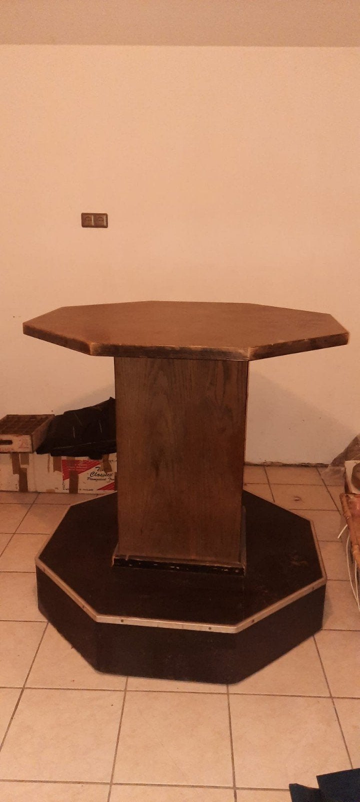 Stevige statafel blad 110 cm, Ophalen