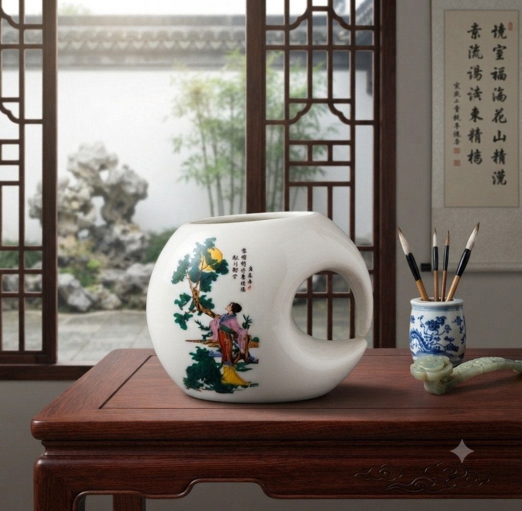 Qianlong-dynastie vroege Qing Chinees Vaasje (ca 1980), Verzenden