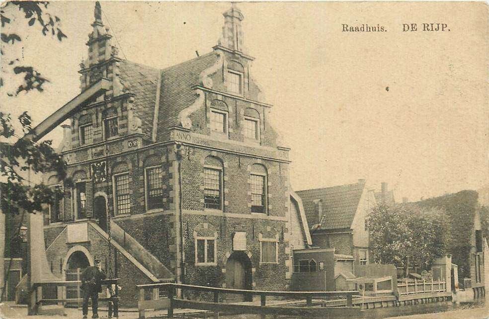 304-243-031 De Rijp NH Raadhuis, Verzenden, Voor 1920, Noord-Holland
