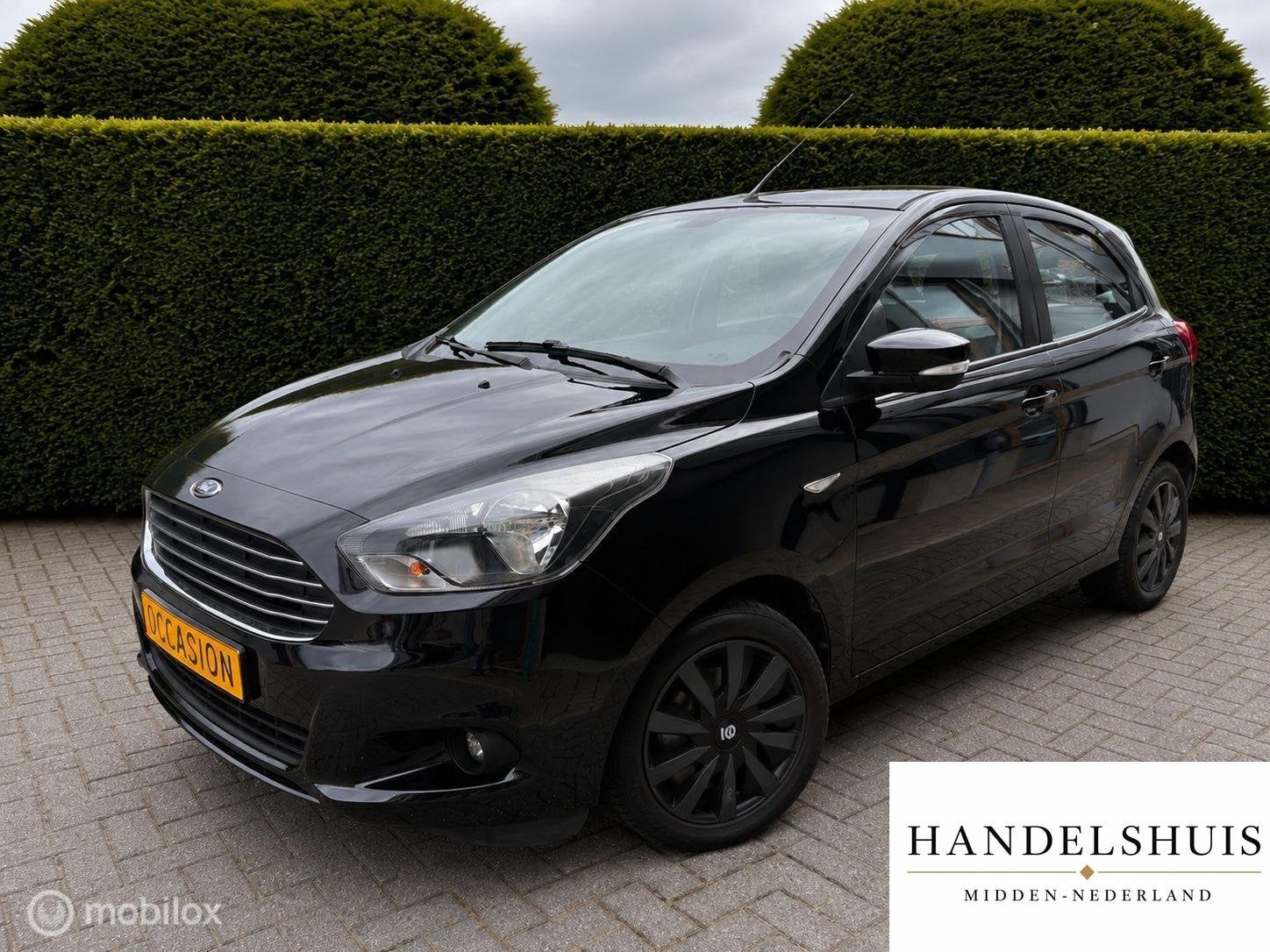 Ford Ka+ 1.2 Airco Cruise Control ElektrischPakket Bluetooth, Voorwielaandrijving, Stof, Gebruikt, 1242 cc