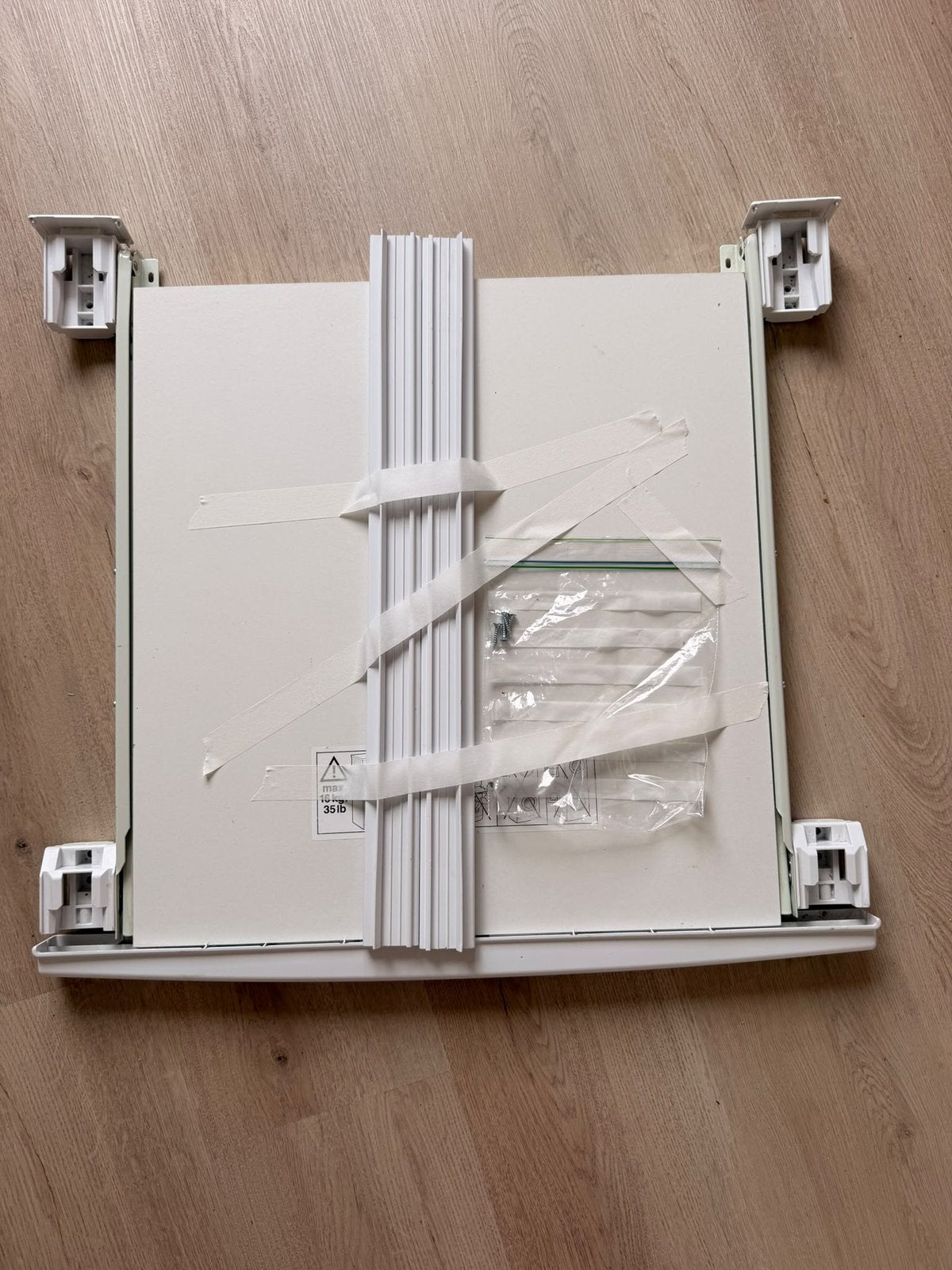 Nieuwe tussenbouwset / stapelkit voor wasmachine en droger, Ophalen, Nieuw
