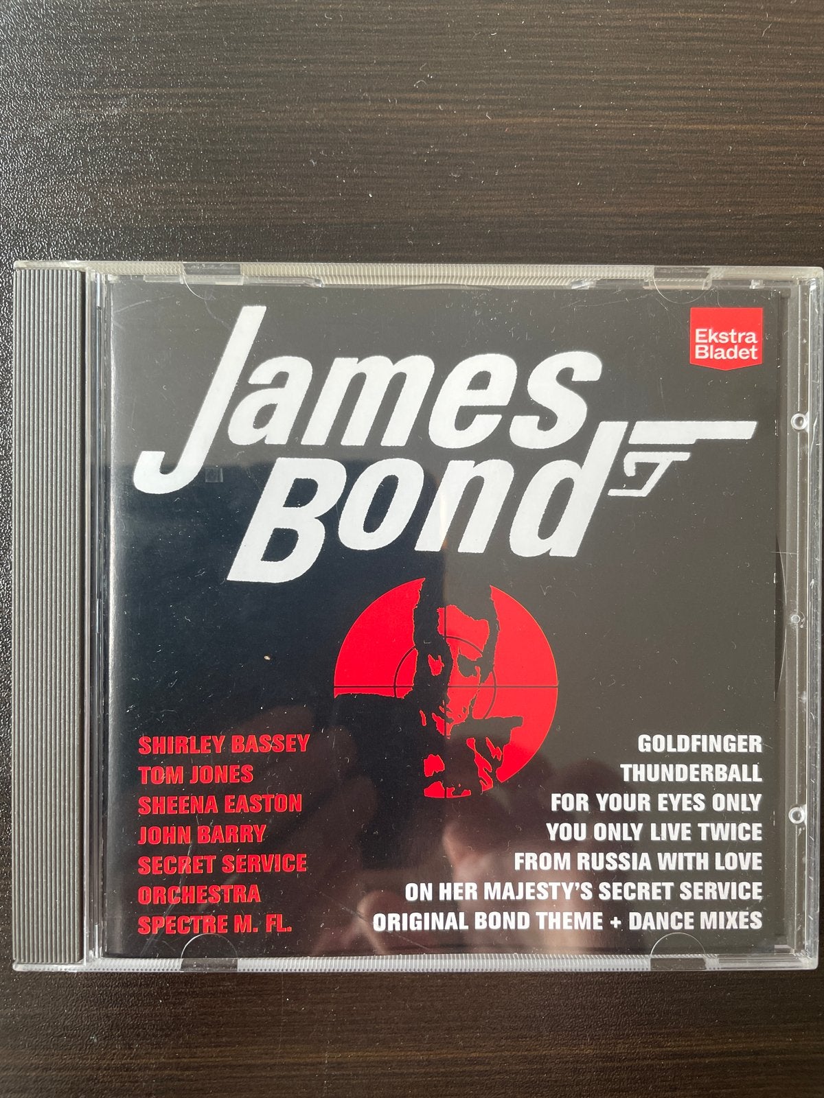James Bond Soundtrack CD - Diverse Artiesten, Soundtrack, Ophalen of Verzenden, Gebruikt, Album