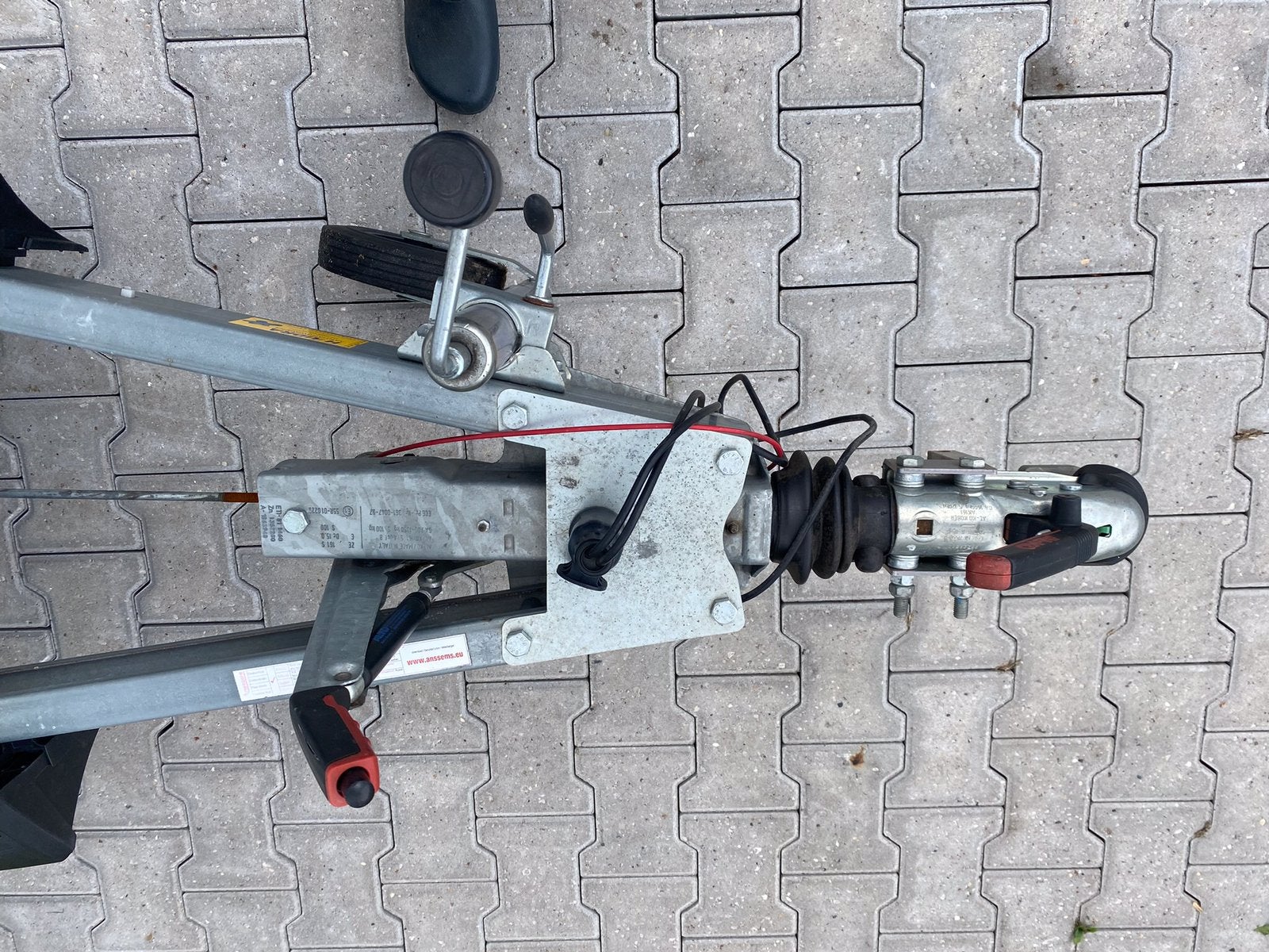 Gesloten Aanhangwagen, Ophalen, Zo goed als nieuw