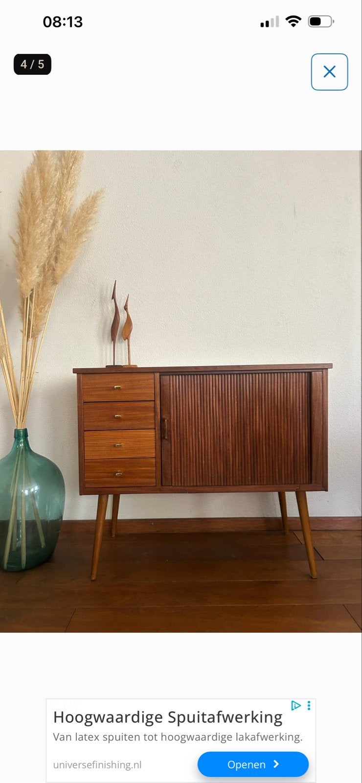 Vintage dressoir / wasmeubel, Ophalen, 25 tot 50 cm