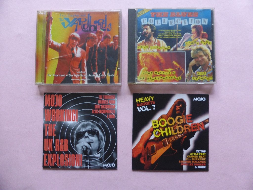 Eric Clapton and The Yardbirds + 3 blues CD's, Cd's en Dvd's, Ophalen of Verzenden, Blues