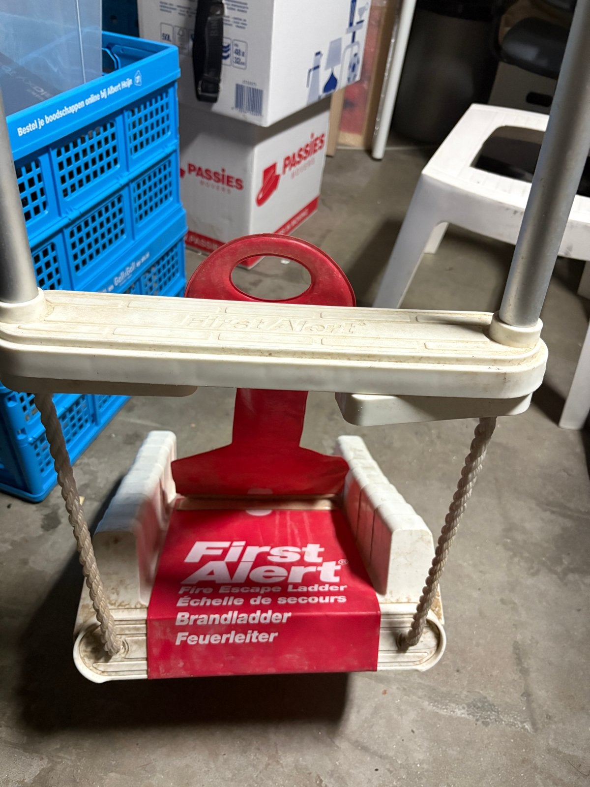 First Alert Brandtrap - Noodladder voor veiligheid, Verzenden, Ladder, Opvouwbaar of Inschuifbaar, 2 tot 4 meter