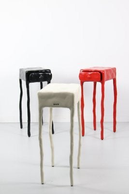 Gezocht: Maarten Baas clay tafeltje/kastje met lade, Ophalen of Verzenden, Gebruikt, Rechthoekig, Minder dan 55 cm