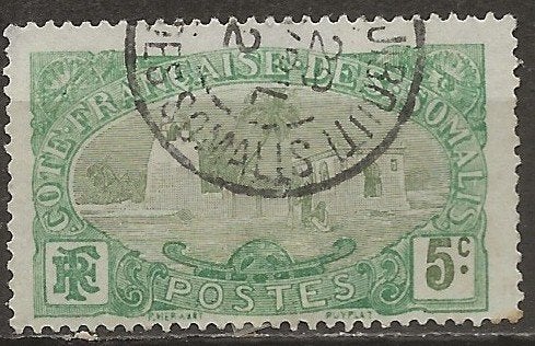 Frans Somaliekust, Ophalen of Verzenden, Overige landen, Gestempeld