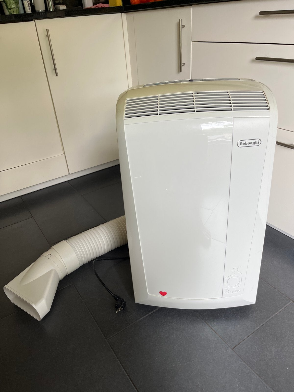 De'Longhi PAC N81 Mobiele Airco - Koelen en Ventileren, Witgoed en Apparatuur, Ophalen, Gebruikt, 3 snelheden of meer, Koelen en Ontvochtigen