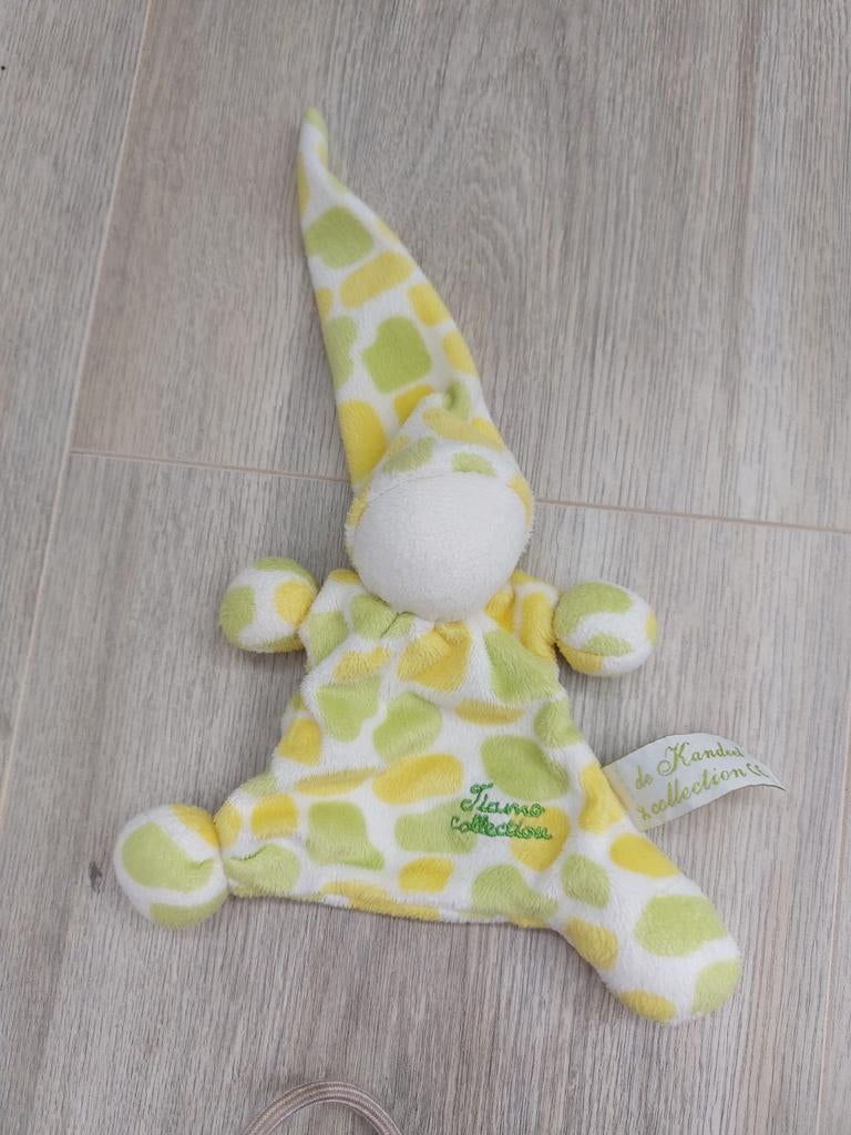 Knuffel knuffeldoekje tiamo pop tut spook groen K9653, Ophalen of Verzenden, Zo goed als nieuw