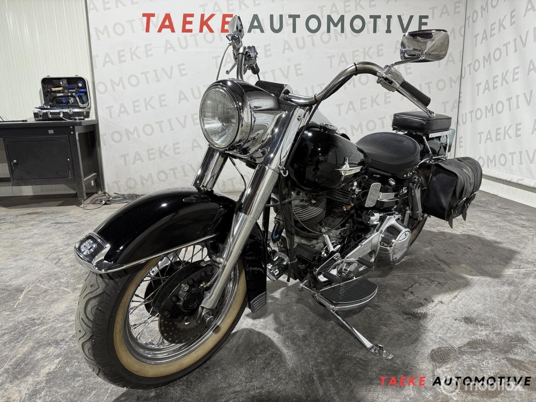 Harley Davidson FLH ELECTRA GLIDE 1980, Bedrijf, Meer dan 35 kW, Overig, 1200 cc