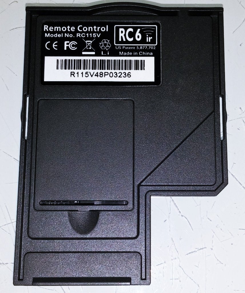 RC6 IR RC-6 MCE RC115V AIM Remote Control Afstandsbediening, Ophalen of Verzenden, Nieuw, Origineel, Pc