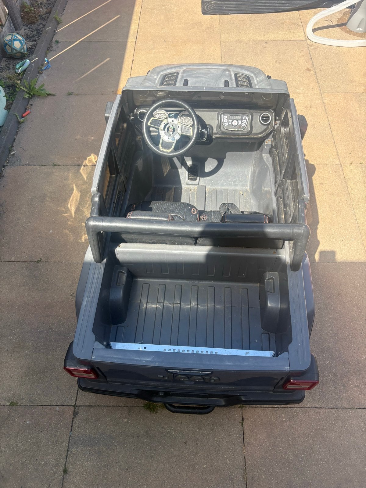Elektrische kinder Jeep 2 personen, Ophalen of Verzenden, Gebruikt, Overige typen