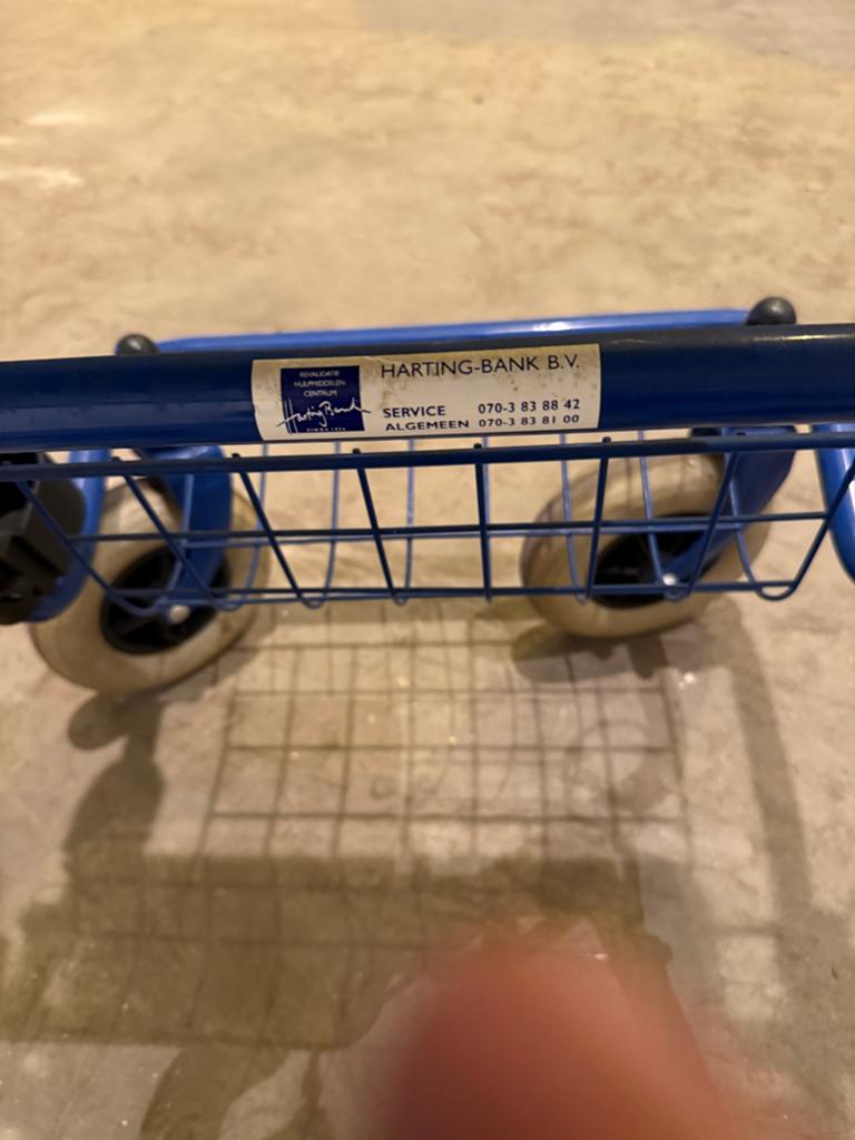 Rollator, in goede staat, Ophalen, Gebruikt