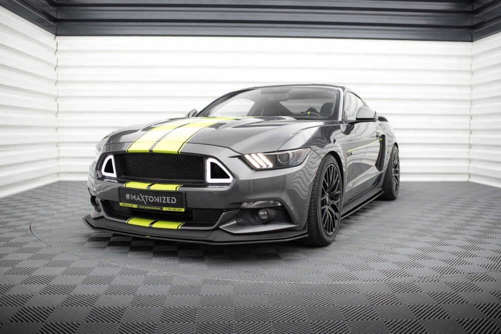 Race Voorlip achterlip sideskirt diffuser - Mustang GT 14-17, Ophalen of Verzenden