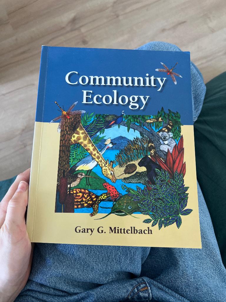 Community ecology, Boeken, Studieboeken en Cursussen, Ophalen of Verzenden, Gary g mittelbach, Beta, WO