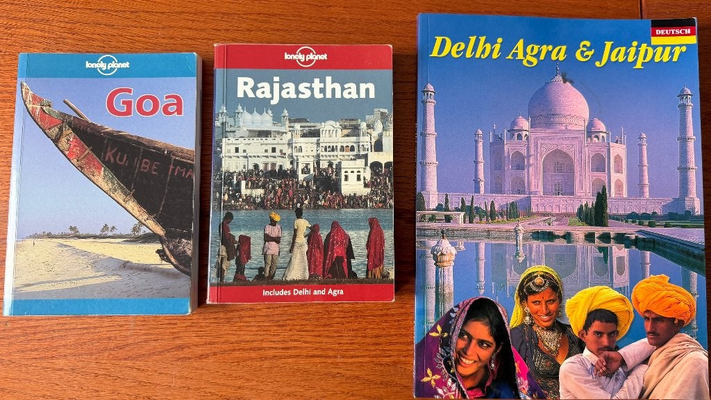 Reisgidsen Goa - Rajasthan - Delhi- Agra- Jaipur, Overige merken, Ophalen of Verzenden, Zo goed als nieuw, Reisgids of -boek
