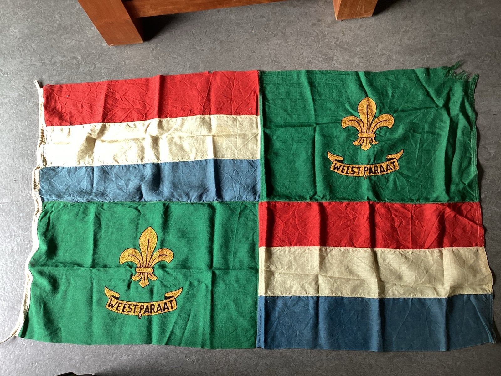 Scouting, verkenners vlag ca 1960, Ophalen of Verzenden