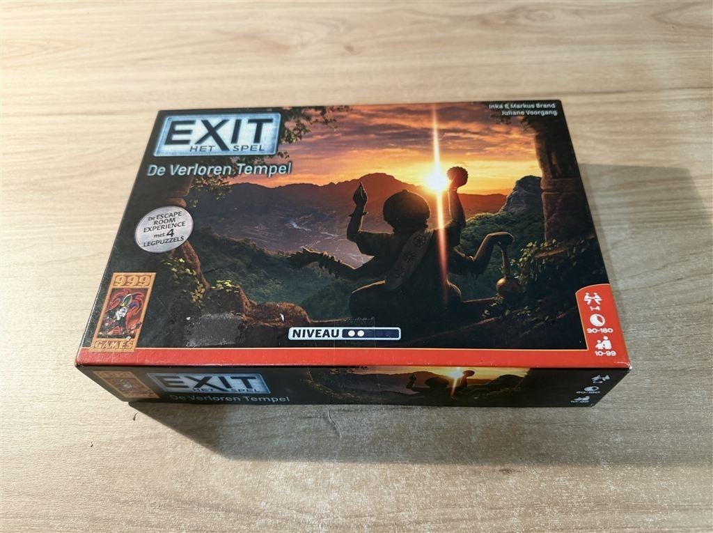 exit de verloren tempel - 999 games - s6749, Verzenden, Zo goed als nieuw