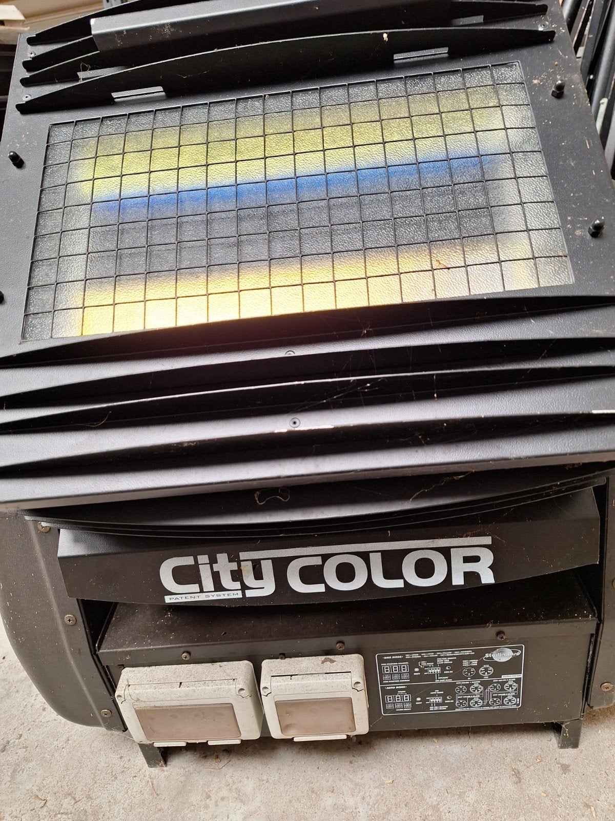 Professionele City Color breedstraler 2500W gasontlading, Ophalen