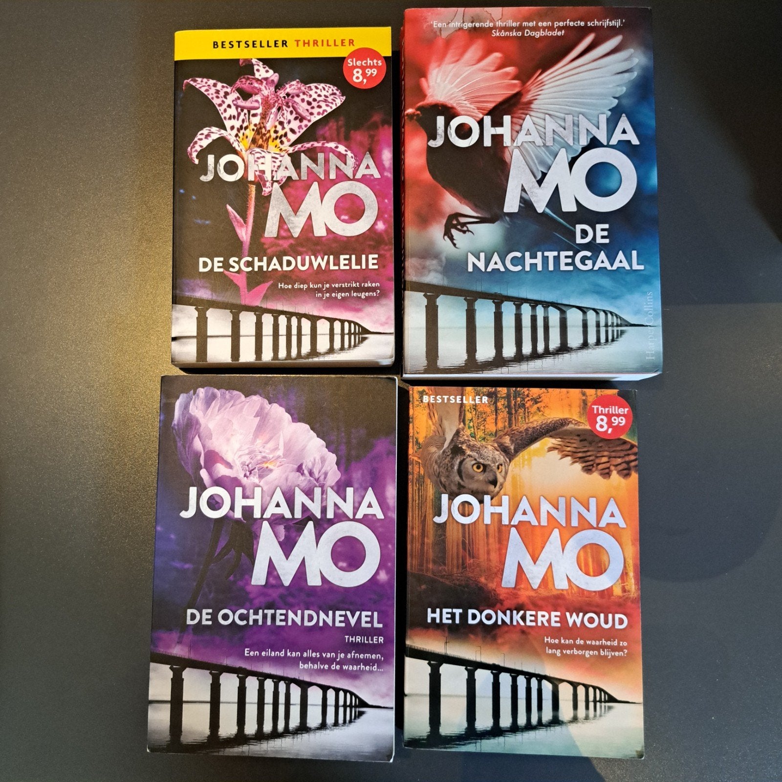 Johanna Mo - 4 st,1 koop.oa de nachtegaal, het donkere woud, Ophalen of Verzenden, Gelezen, Johanna Mo