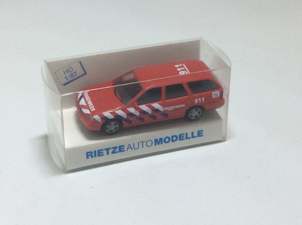 Brandweer 19. Ford Mondeo Turnier. Nibra wagen. Rietze 1:87, Hobby en Vrije tijd, Ophalen of Verzenden, Nieuw, Auto, Rietze