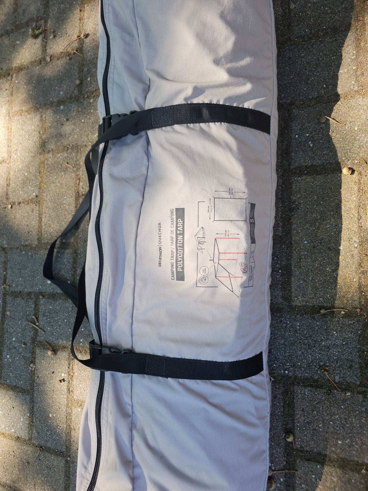 Quechua Polycotton Tarp - Camping Tarp/Luifel, Ophalen of Verzenden