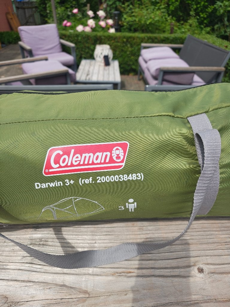 Coleman 3 persoonstent, Ophalen of Verzenden, Zo goed als nieuw, Tot en met 3
