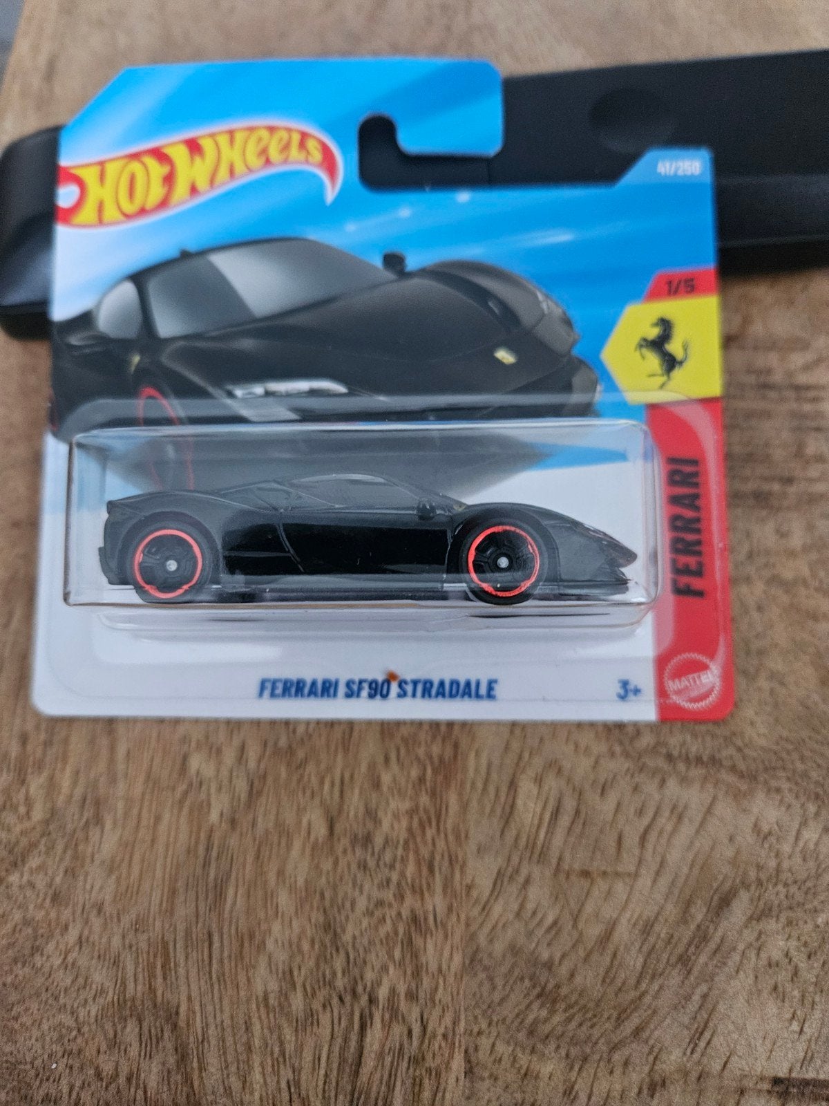 Hotwheels Ferrari SF90 Stradale zwart nieuw, Ophalen of Verzenden, Nieuw, Auto