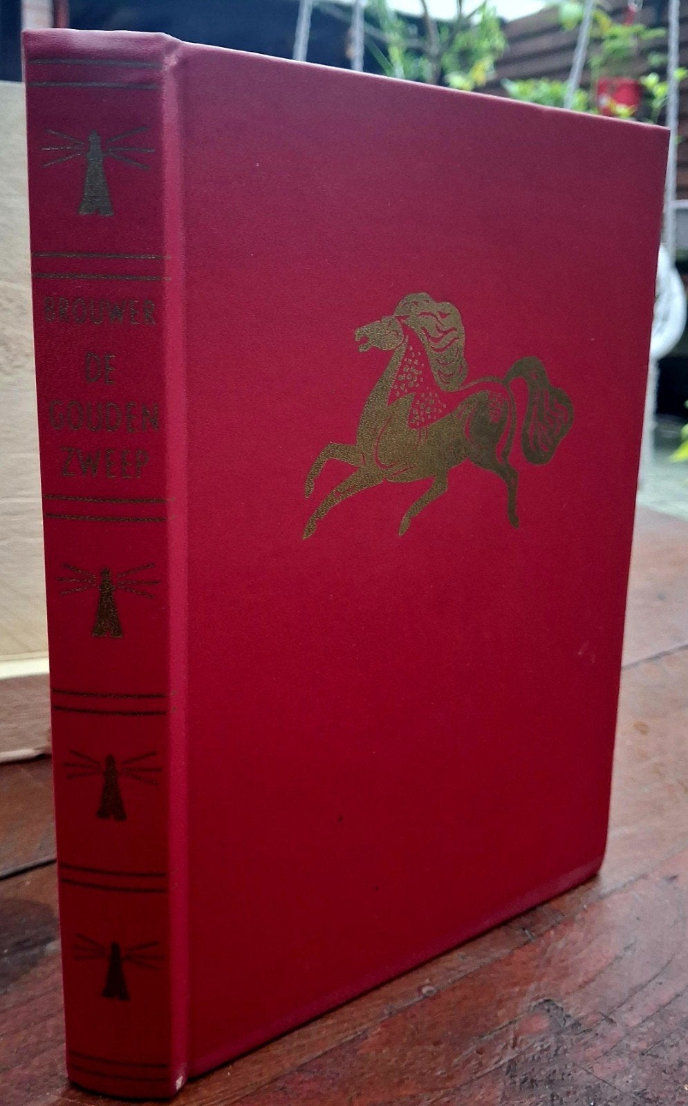 De Gouden Zweep - Abe Brouwer Vintage hardcover, Ophalen of Verzenden