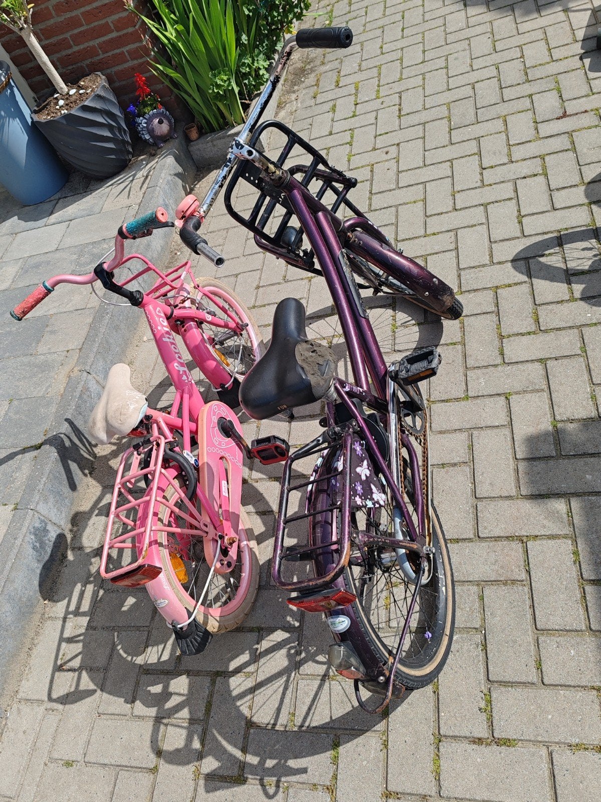 Kinderfietsen, Ophalen, Gebruikt, Velgrem, Loekie.