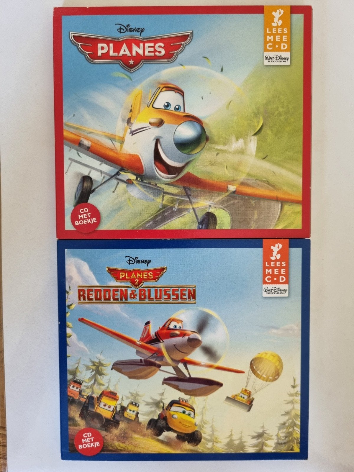 Disney Planes lees mee - 2 cd's - 3€ pst, Ophalen of Verzenden, Gebruikt