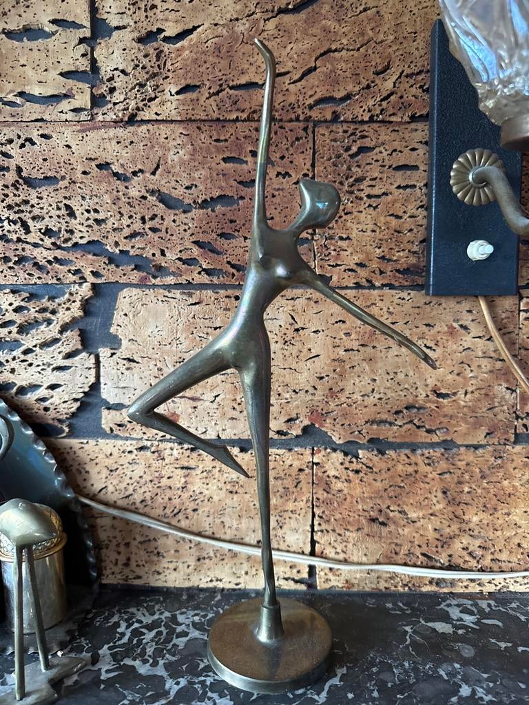 Vintage Bronzen Danseres Beeldje - Elegante Decoratie, Ophalen