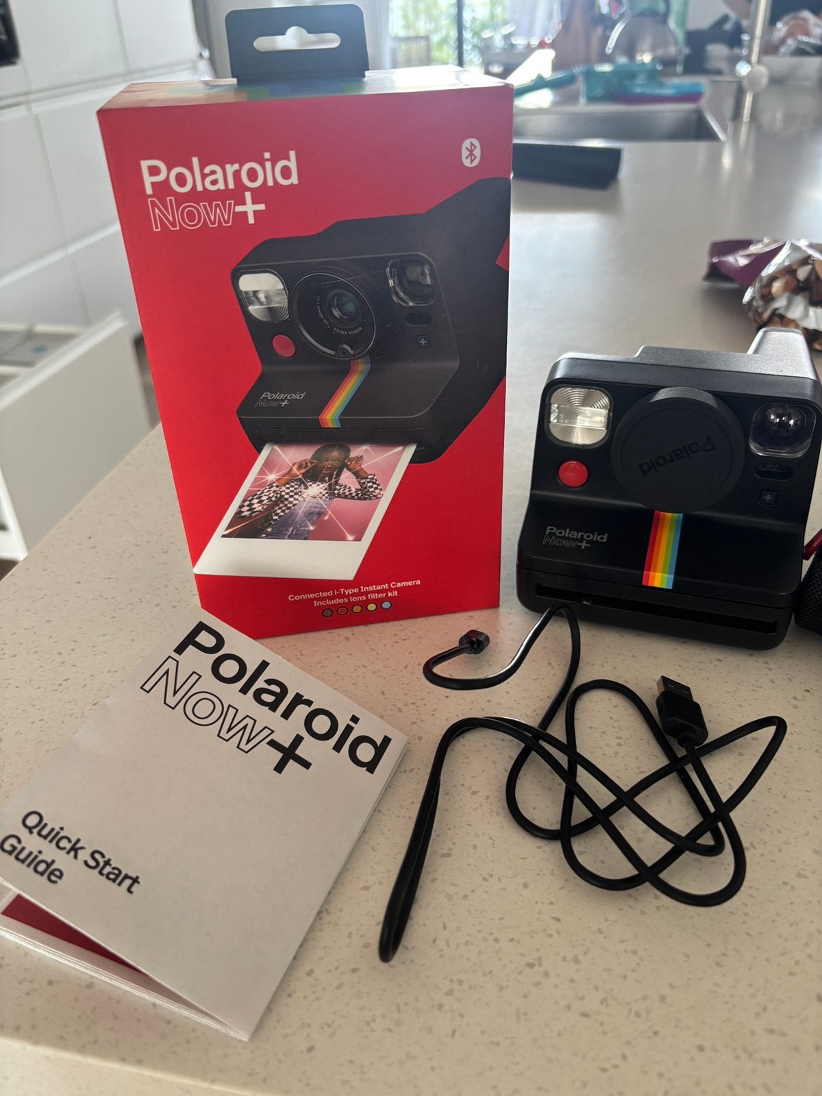 Polaroid Now+ and Polarpid Lab Instant printer woth 3 x film, Ophalen of Verzenden, Zo goed als nieuw, Polaroid