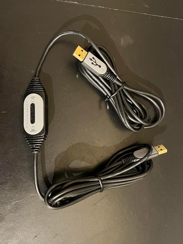 USB 2.0 Netwerkkabel voor PC-naar-PC verbinding, Verzenden, Nieuw