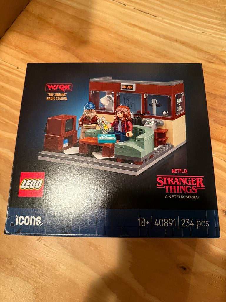 Lego 40891 Stranger Things WSQK radio station - Nieuw, Ophalen of Verzenden, Nieuw, Complete set, Lego