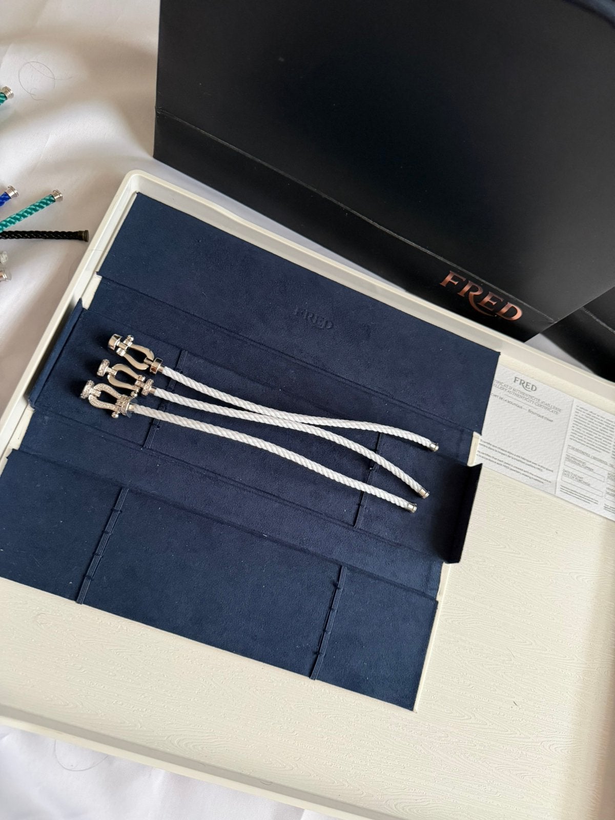 Fred armband wit zilver, Wit, Ophalen of Verzenden, Zo goed als nieuw, Met edelsteen