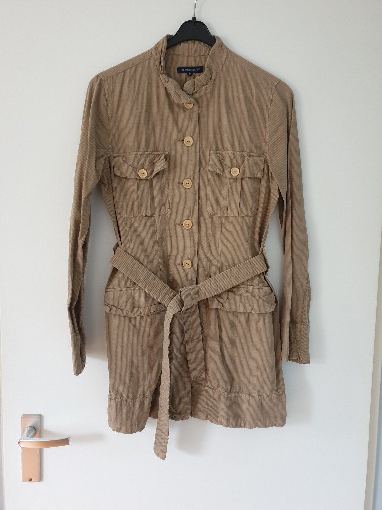 Trenchcoat Josephine en Co maat 36, Kleding | Dames, Josephine & Co, Bruin, Ophalen of Verzenden, Maat 36 (S)