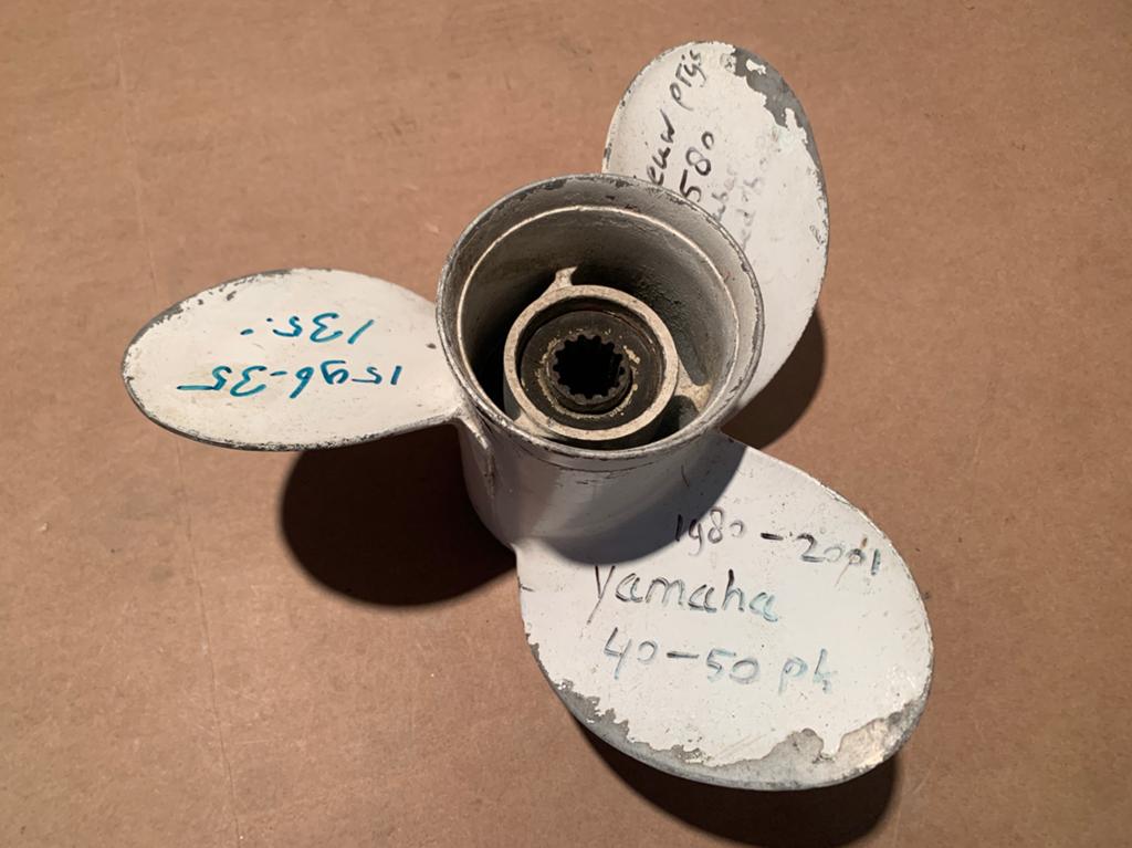 Yamaha schroef propeller 40-50 pk, Ophalen of Verzenden, Gebruikt, Motor en Techniek