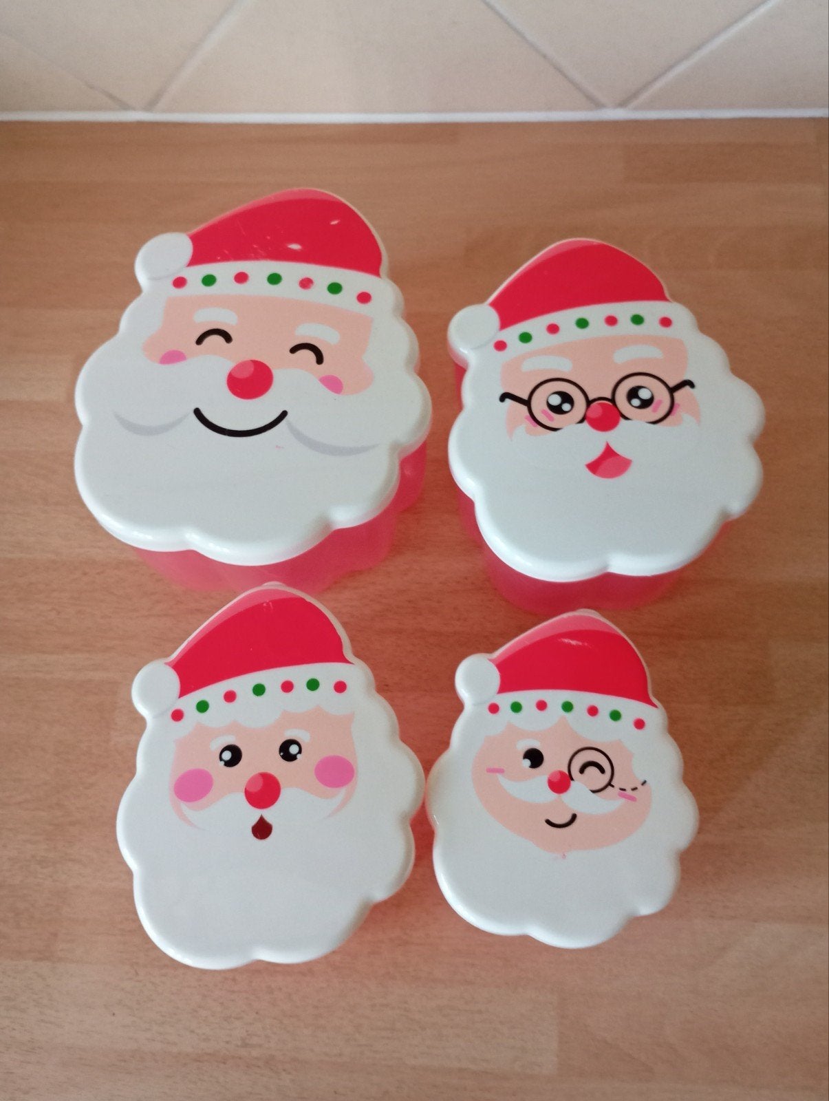 Voorraad bakjes kerstman, Ophalen of Verzenden, Nieuw