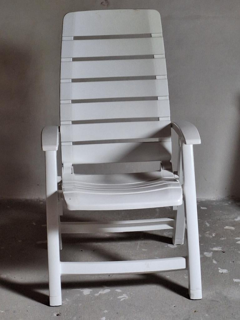 Tuinstoelen, Ophalen, Gebruikt, Kunststof, Verstelbaar