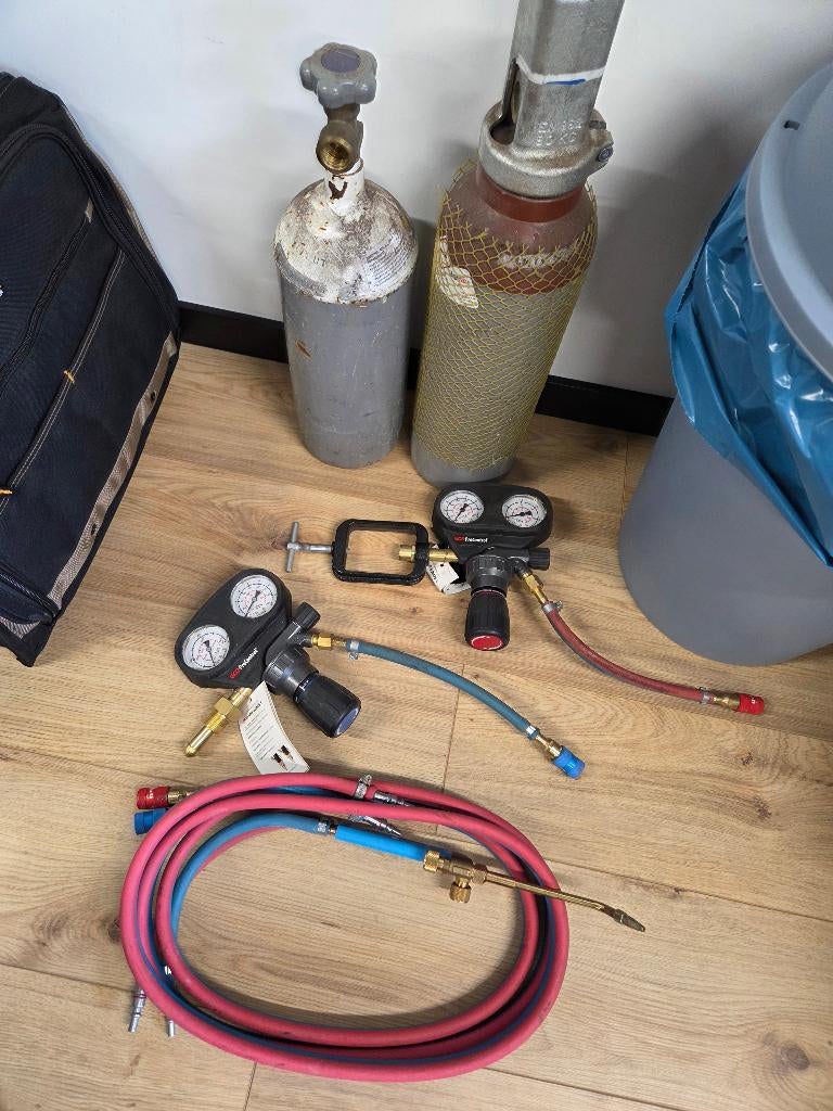 Hardsoldeerset te koop., Ophalen, Zo goed als nieuw, Minder dan 150 ampère, Overige typen