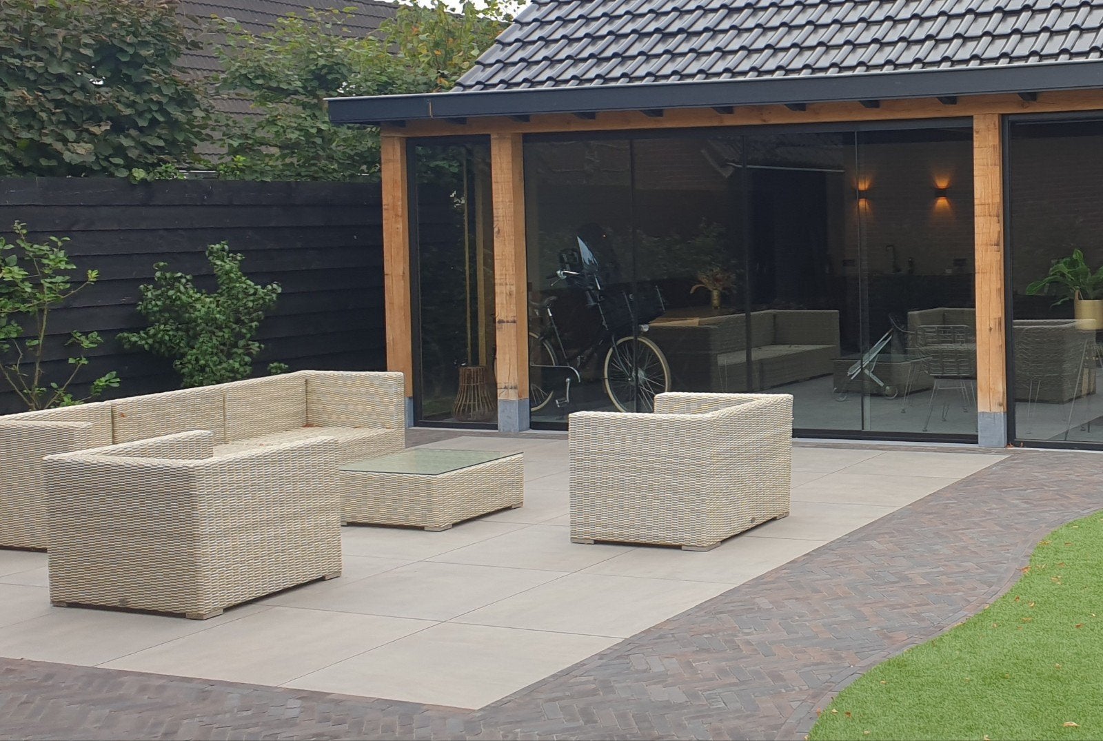 Loungeset, Ophalen, 5 zitplaatsen, Gebruikt, Loungeset